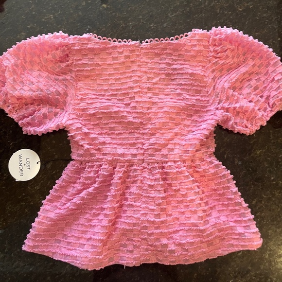 🚨CLEARANCE🚨 Lost + Wander Paloma Pink Mini Skirt Set NWT Size S - Picture 3 of 5